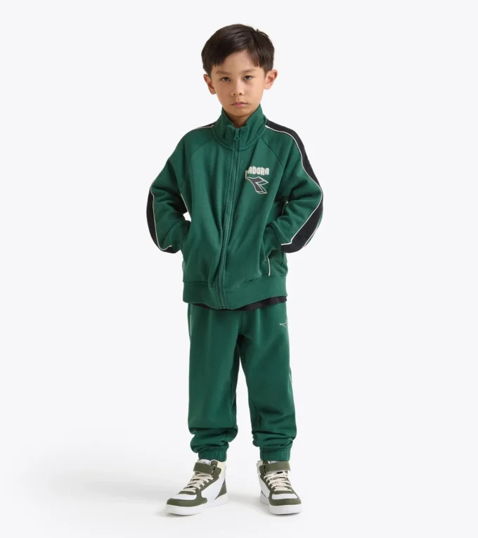 Jb. Tracksuit Fz Logo (Br) Tracksuit made with brushed fleece – Boy