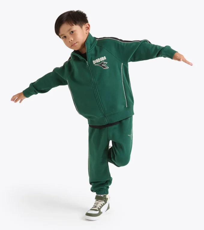 Jb. Tracksuit Fz Logo (Br) Tracksuit made with brushed fleece – Boy
