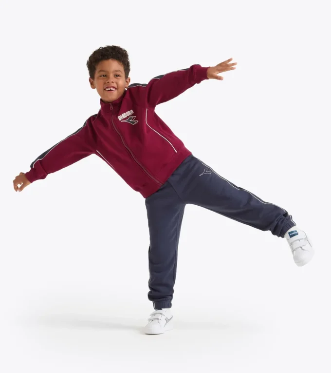 Jb. Tracksuit Fz Logo (Br) Tracksuit made with brushed fleece – Boy
