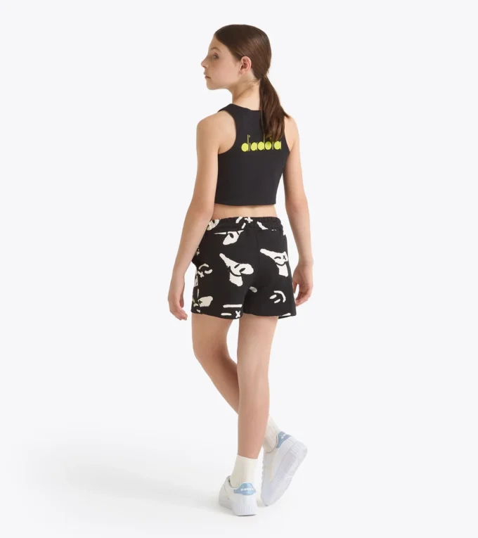 Jg. Crop Top Smile Logo T-shirt cropped logo – Girl Jg. Crop Top Smile Logo T-shirt cropped logo – Girl