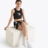 Jg. Crop Top Smile Logo T-shirt cropped logo – Girl Jg. Crop Top Smile Logo T-shirt cropped logo – Girl