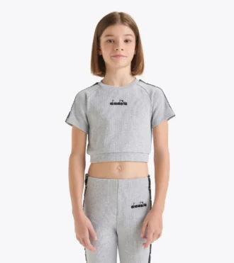 Jg. Crop Top Tape Ribbed crop top – Girl