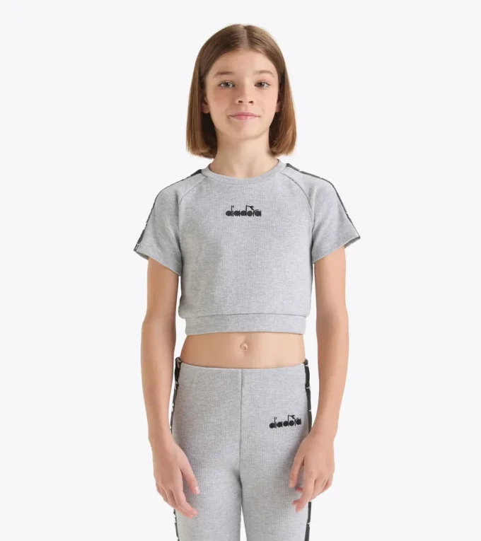 Jg. Crop Top Tape Ribbed crop top – Girl Jg. Crop Top Tape Ribbed crop top – Girl