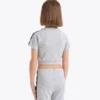 Jg. Crop Top Tape Ribbed crop top – Girl Jg. Crop Top Tape Ribbed crop top – Girl