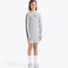 Jg. Dress Tape Sporty ribbed dress – Girl Jg. Dress Tape Sporty ribbed dress – Girl