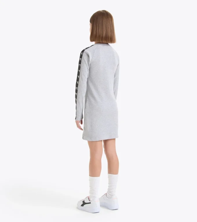 Jg. Dress Tape Sporty ribbed dress – Girl Jg. Dress Tape Sporty ribbed dress – Girl