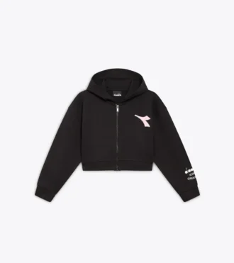 Jg. Hoodie Fz Pink Smile Hoodie with faded details – Girl
