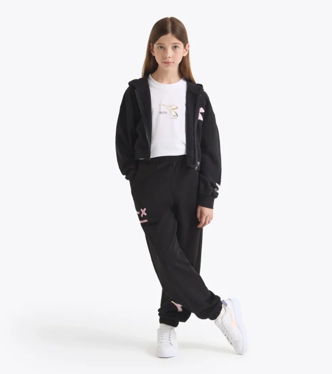 Jg. Jogger Pants Pink Smile Joggers – Fit comfort – Girl Jg. Jogger Pants Pink Smile Joggers – Fit comfort – Girl