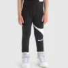 Jg.Leggings Power Logo Stretch cotton terrycloth sports leggings – Girls Jg.Leggings Power Logo Stretch cotton terrycloth sports leggings – Girls