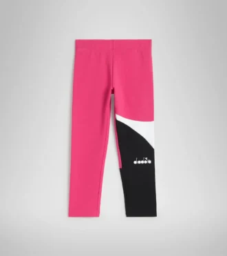 Jg.Leggings Power Logo Stretch cotton terrycloth sports leggings – Girls