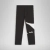 Jg.Leggings Power Logo Stretch cotton terrycloth sports leggings – Girls Jg.Leggings Power Logo Stretch cotton terrycloth sports leggings – Girls