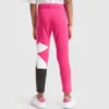 Jg.Leggings Power Logo Stretch cotton terrycloth sports leggings – Girls Jg.Leggings Power Logo Stretch cotton terrycloth sports leggings – Girls