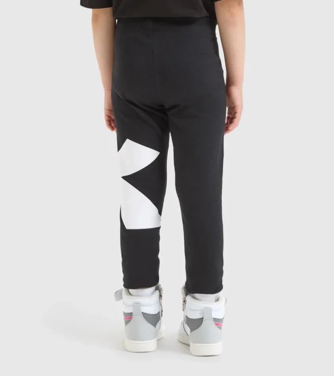 Jg.Leggings Power Logo Stretch cotton terrycloth sports leggings – Girls Jg.Leggings Power Logo Stretch cotton terrycloth sports leggings – Girls