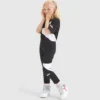 Jg.Leggings Power Logo Stretch cotton terrycloth sports leggings – Girls Jg.Leggings Power Logo Stretch cotton terrycloth sports leggings – Girls