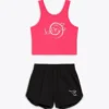 Jg. Set Essential Sports Sl Sports set – Tank top and shorts – Girls