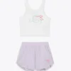 Jg. Set Essential Sports Sl Sports set – Tank top and shorts – Girls
