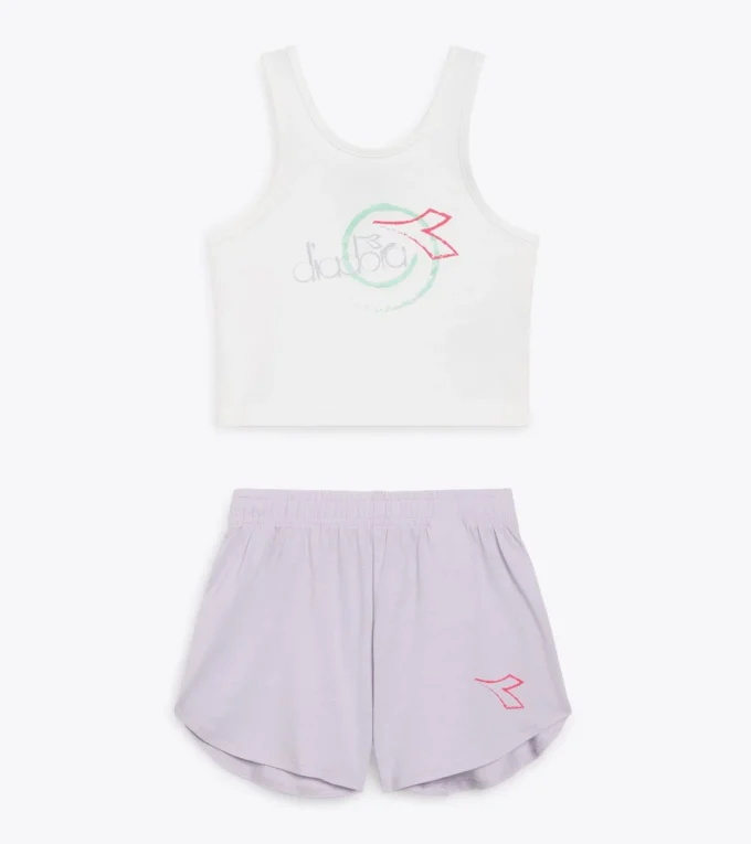 Jg. Set Essential Sports Sl Sports set – Tank top and shorts – Girls