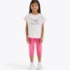 Jg. Set Ss Puzzles Sports set – T-shirt and leggings – Girl