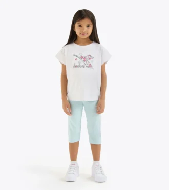 Jg. Set Ss Puzzles Sports set – T-shirt and leggings – Girl