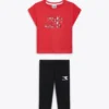 Jg. Set Ss Puzzles Sports set – T-shirt and leggings – Girl