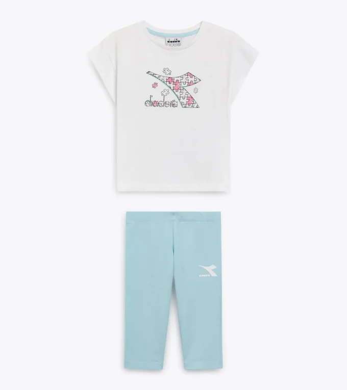 Jg. Set Ss Puzzles Sports set – T-shirt and leggings – Girl