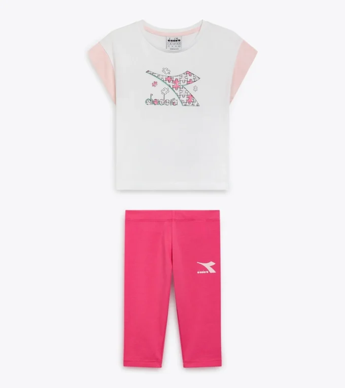Jg. Set Ss Puzzles Sports set – T-shirt and leggings – Girl
