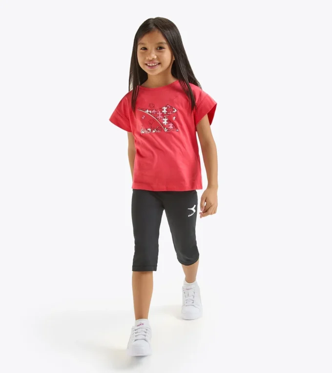 Jg. Set Ss Puzzles Sports set – T-shirt and leggings – Girl