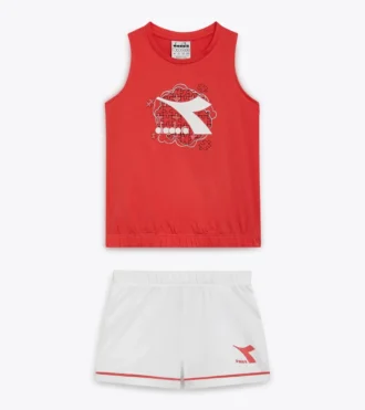 Jg. Set Ss Puzzles Sports set – Tank top and shorts – Girl