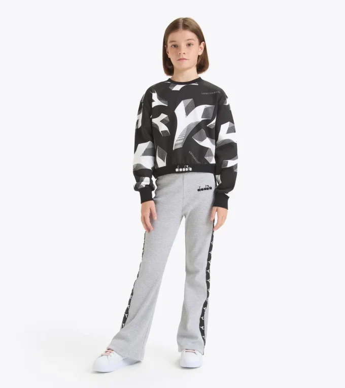 Jg. Sweatshirt Crop Aop Cropped sweatshirt – Girl Jg. Sweatshirt Crop Aop Cropped sweatshirt – Girl