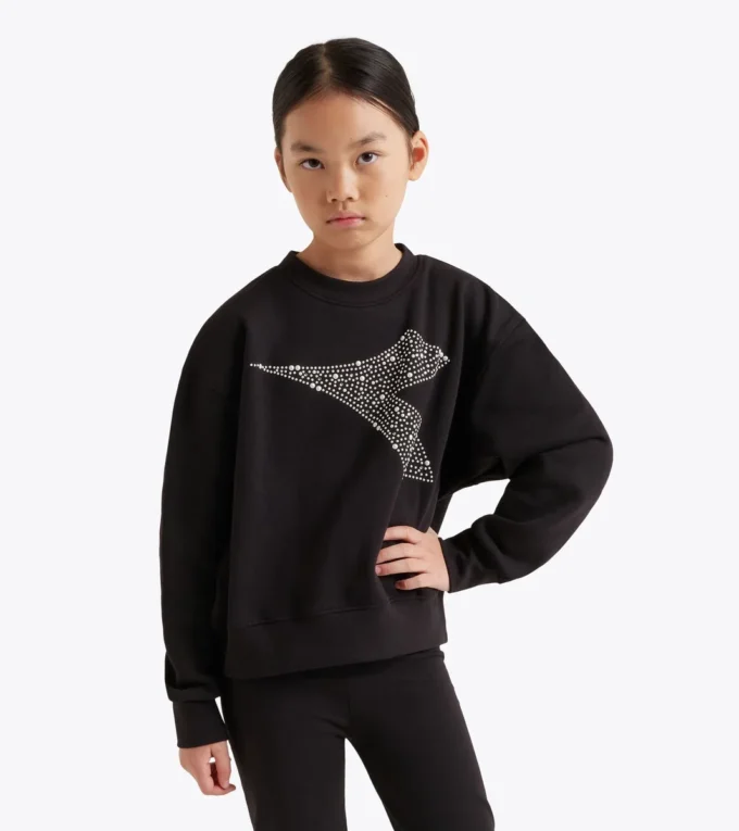 Jg. Sweatshirt Rhinestone Sweatshirt – Girls