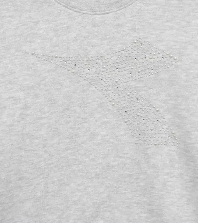Jg. Sweatshirt Rhinestone Sweatshirt – Girls