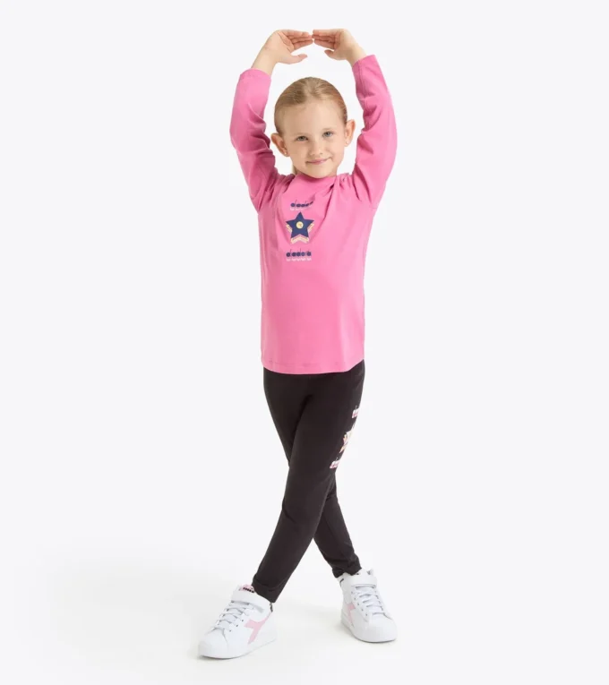 Jg. T-Shirt Ls Logo Long sleeved shirt – Girl Jg. T-Shirt Ls Logo Long sleeved shirt – Girl