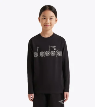 Jg. T-Shirt Ls Rhinestone Long-sleeved t-shirt – Girls
