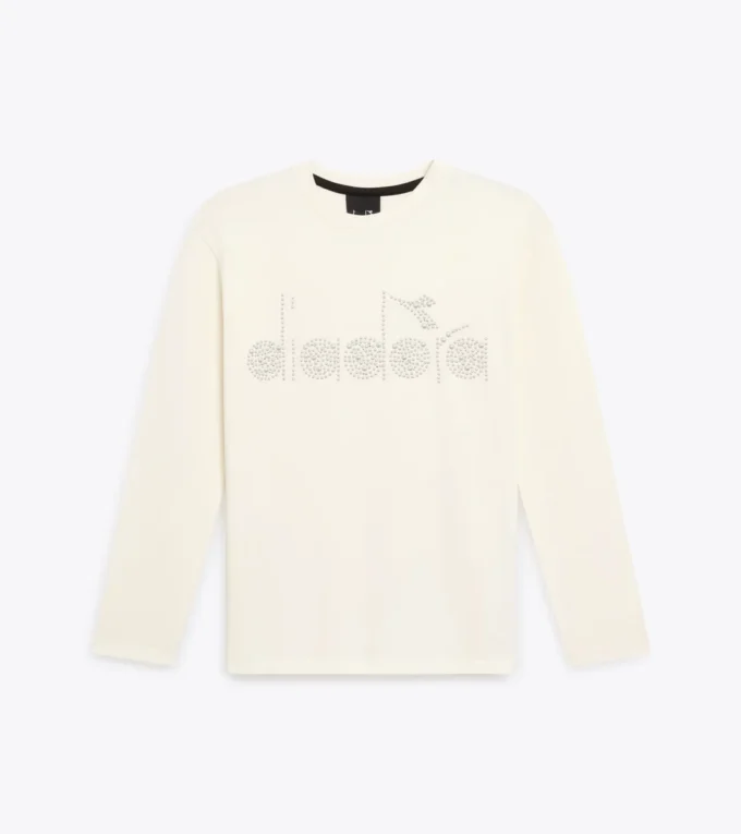 Jg. T-Shirt Ls Rhinestone Long-sleeved t-shirt – Girls