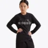Jg. T-Shirt Ls Rhinestone Long-sleeved t-shirt – Girls