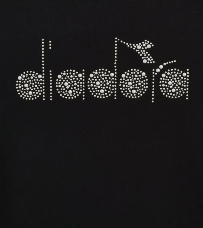 Jg. T-Shirt Ls Rhinestone Long-sleeved t-shirt – Girls