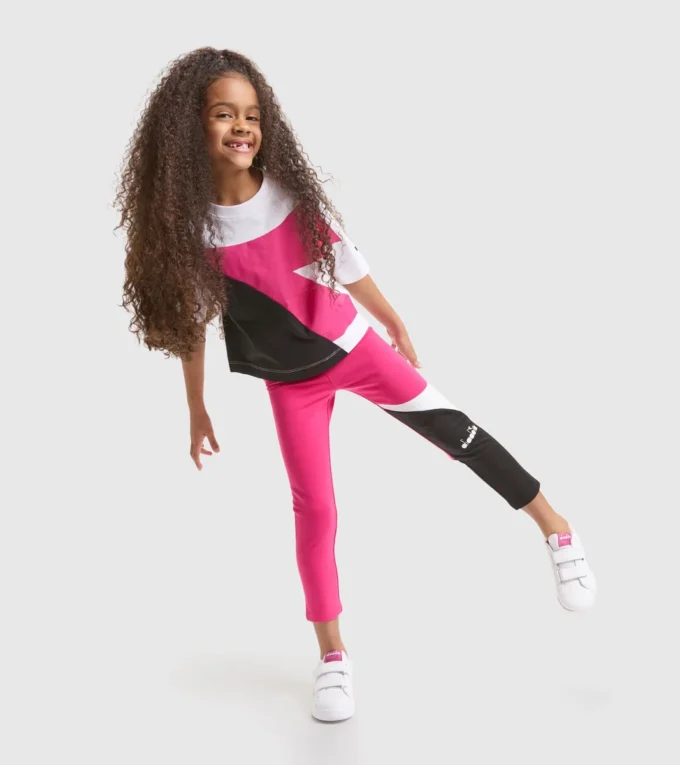 Jg.T-Shirt Ss Power Logo Cotton sports T-shirt – Girls Jg.T-Shirt Ss Power Logo Cotton sports T-shirt – Girls