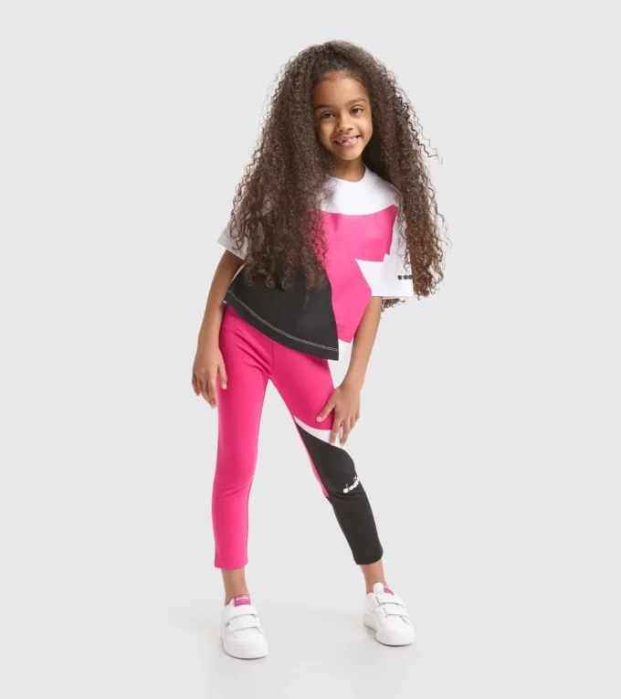 Jg.T-Shirt Ss Power Logo Cotton sports T-shirt – Girls Jg.T-Shirt Ss Power Logo Cotton sports T-shirt – Girls