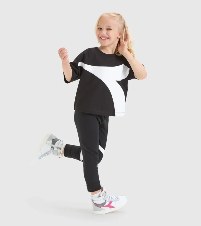 Jg.T-Shirt Ss Power Logo Cotton sports T-shirt – Girls Jg.T-Shirt Ss Power Logo Cotton sports T-shirt – Girls