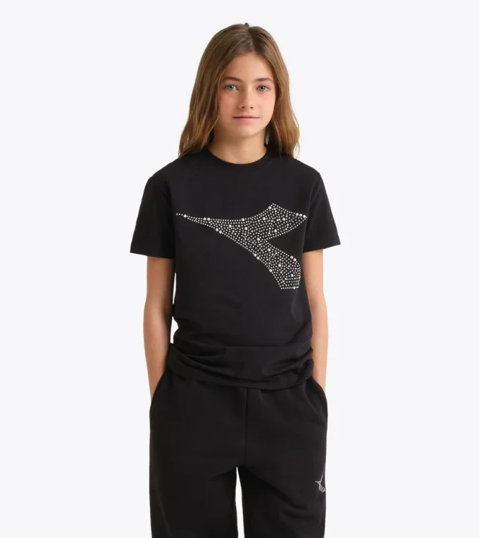 Jg. T-Shirt Ss Rhinestone T-shirt – Girls