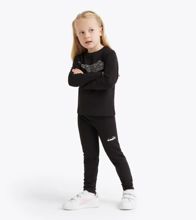 Jg. T-Shirt Ss Rhinestone Td Sports t-shirt – Girls