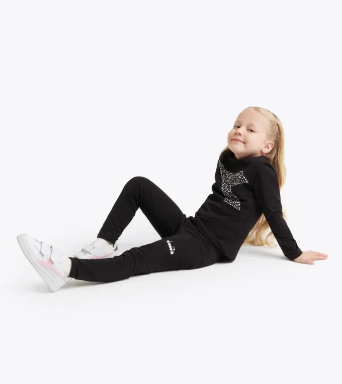 Jg. T-Shirt Ss Rhinestone Td Sports t-shirt – Girls
