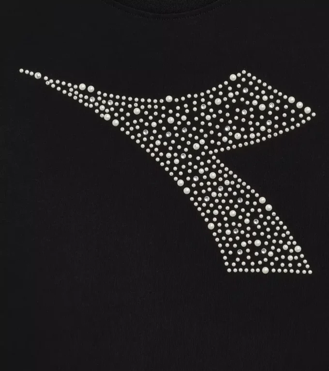 Jg. T-Shirt Ss Rhinestone Td Sports t-shirt – Girls