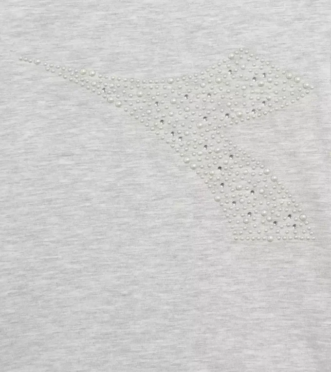 Jg. T-Shirt Ss Rhinestone Td Sports t-shirt – Girls