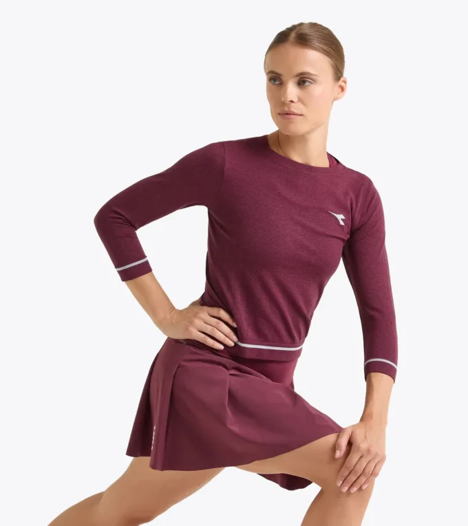L. 3/4 T-Shirt Icon Stratouno 3/4-sleeve thermoregulating technical tee – Tennis