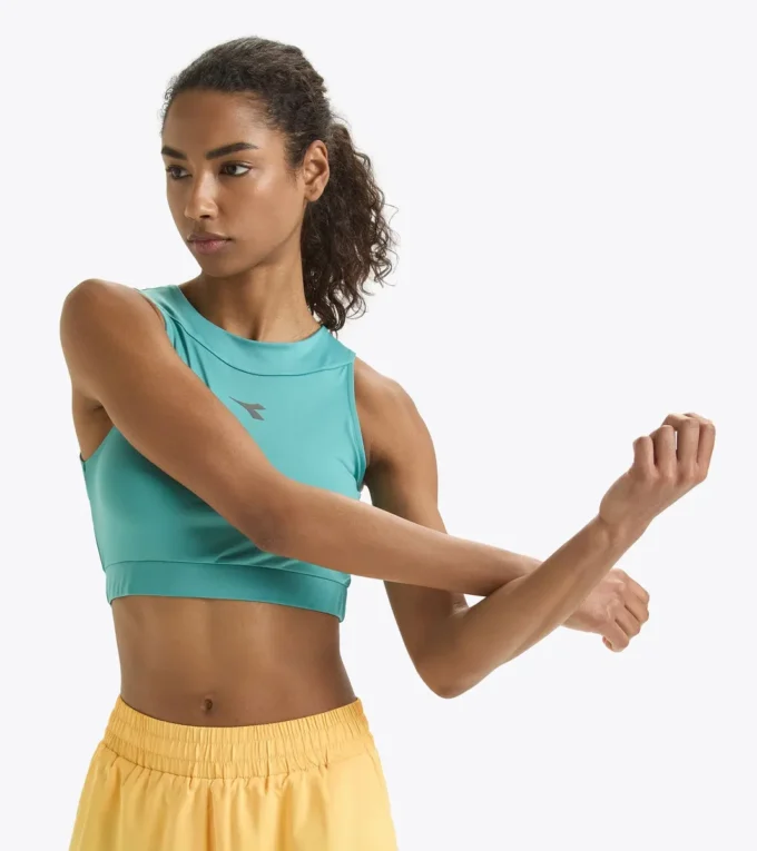 L. Crop Top Run Snug running top