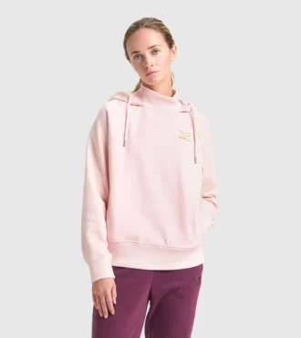 L. Hoodie Flounce Hooded sweatshirt