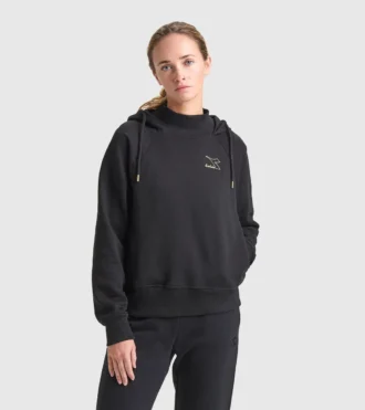 L. Hoodie Flounce Hooded sweatshirt