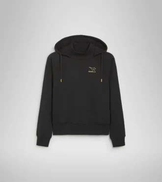 L. Hoodie Flounce Hooded sweatshirt