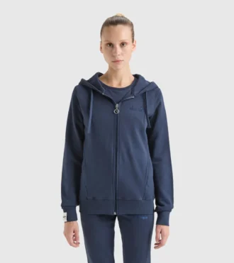 L. Hoodie Fz Mii Hooded sweatshirt – Made in Italy